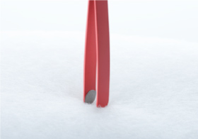 先が丸いから安全です